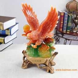 茂名大展宏图老鹰礼品摆件 兼具美学与寓意的商务工艺精品